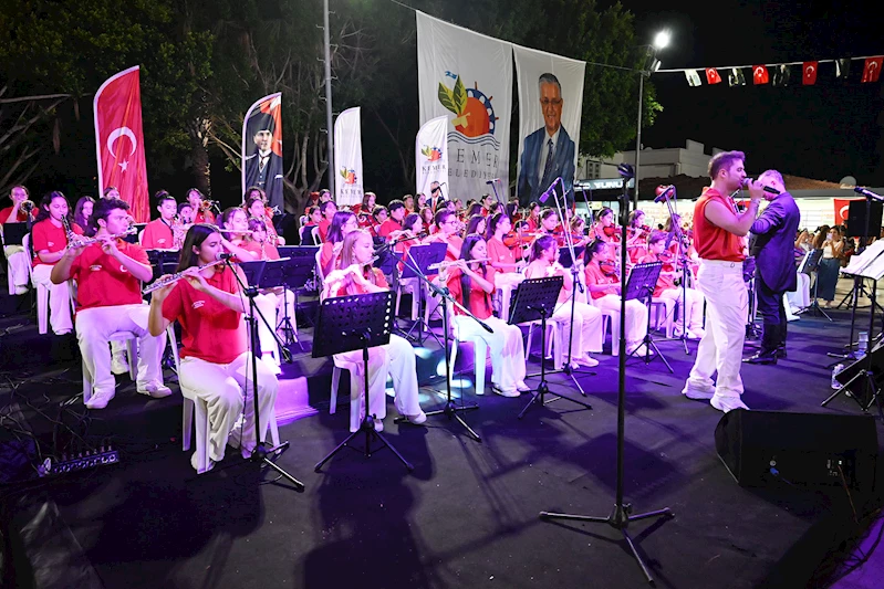 Kemer’de eğitim ve sanat çalışmaları