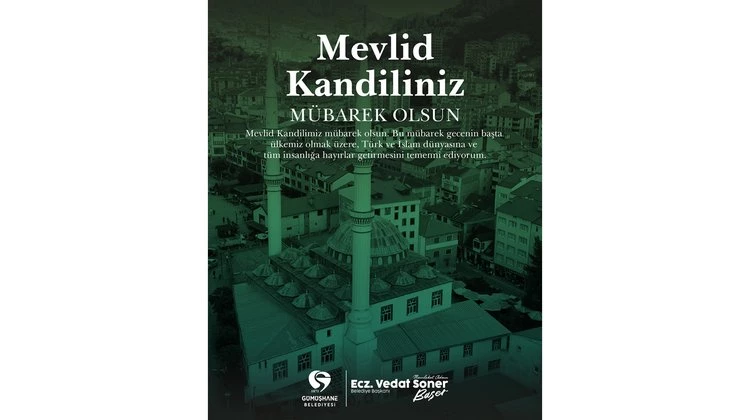 BAŞKANIMIZDAN, MEVLİD KANDİLİ MESAJI
