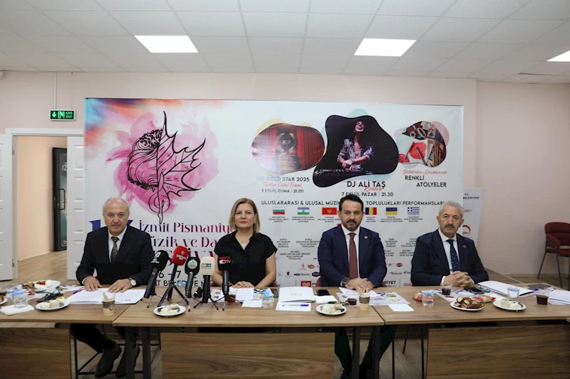 13. ULUSLARARASI İZMİT PİŞMANİYE MÜZİK VE DANS FESTİVALİ BAŞLIYOR