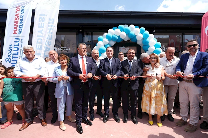 Sosyal Belediyecilik Zincirine Alaşehir’de Bir Halka Daha Eklendi